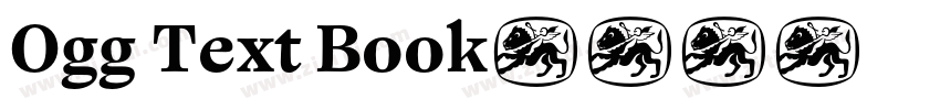 Ogg Text Book字体转换